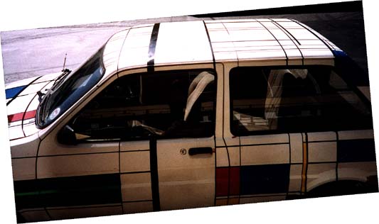 Mondrian Car